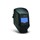 Jackson EQC Nexgen Autodarkening Welding Helmet #14989 Zoomed out product picture of a black welding helmet with variable shade